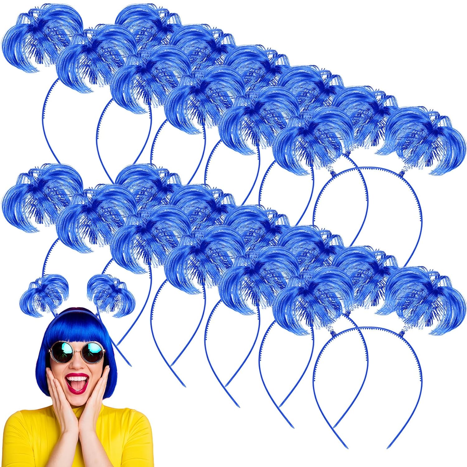 6/12 ชิ้น ที่คาดผมปอมปอม ที่คา - Tinsel Garland Decoration บทวิจารณ์และราคา