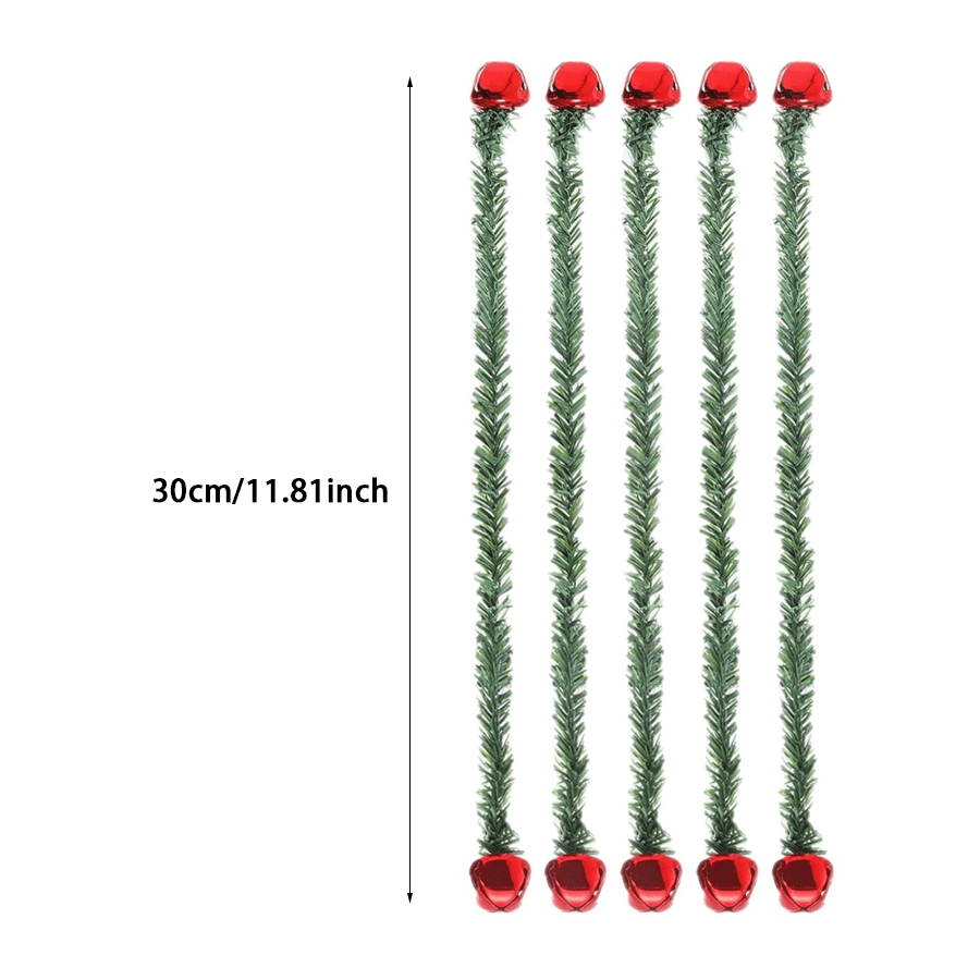 8/16 ชิ้น กระดิ่งประดับคริสต์ม - Tinsel Garland Decoration บทวิจารณ์และราคา