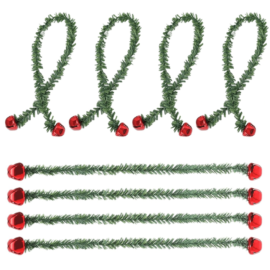 8/16 ชิ้น กระดิ่งประดับคริสต์ม - Tinsel Garland Decoration บทวิจารณ์และราคา