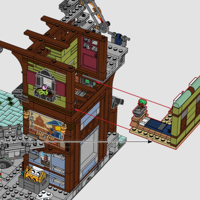 ชุดตัวต่ออาคารโรงงานซ่อมหุ่นยน - Lego Set Technic บทวิจารณ์และราคา