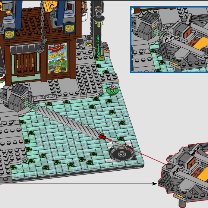 ชุดตัวต่ออาคารโรงงานซ่อมหุ่นยน - Lego Set Technic บทวิจารณ์และราคา