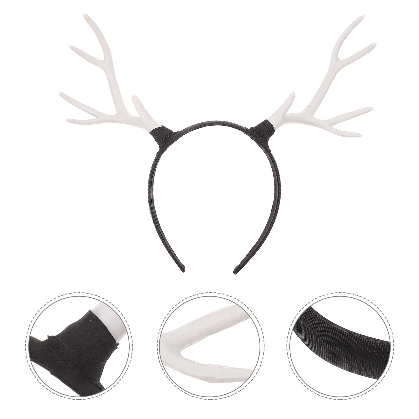 1 ชิ้น ที่คาดผมเขากวางเรนเดียร - Reindeer Antlers Headband บทวิจารณ์และราคา