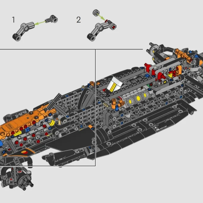 ชุดตัวต่อรถแข่งแมคลารินเทคนิค  - Lego Set Technic บทวิจารณ์และราคา