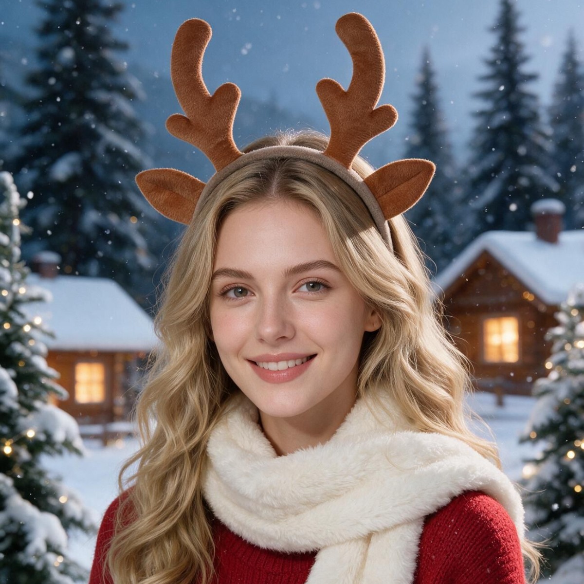 1/2/3 ชิ้น ที่คาดผมเขากวางเรนเ - Reindeer Antlers Headband บทวิจารณ์และราคา