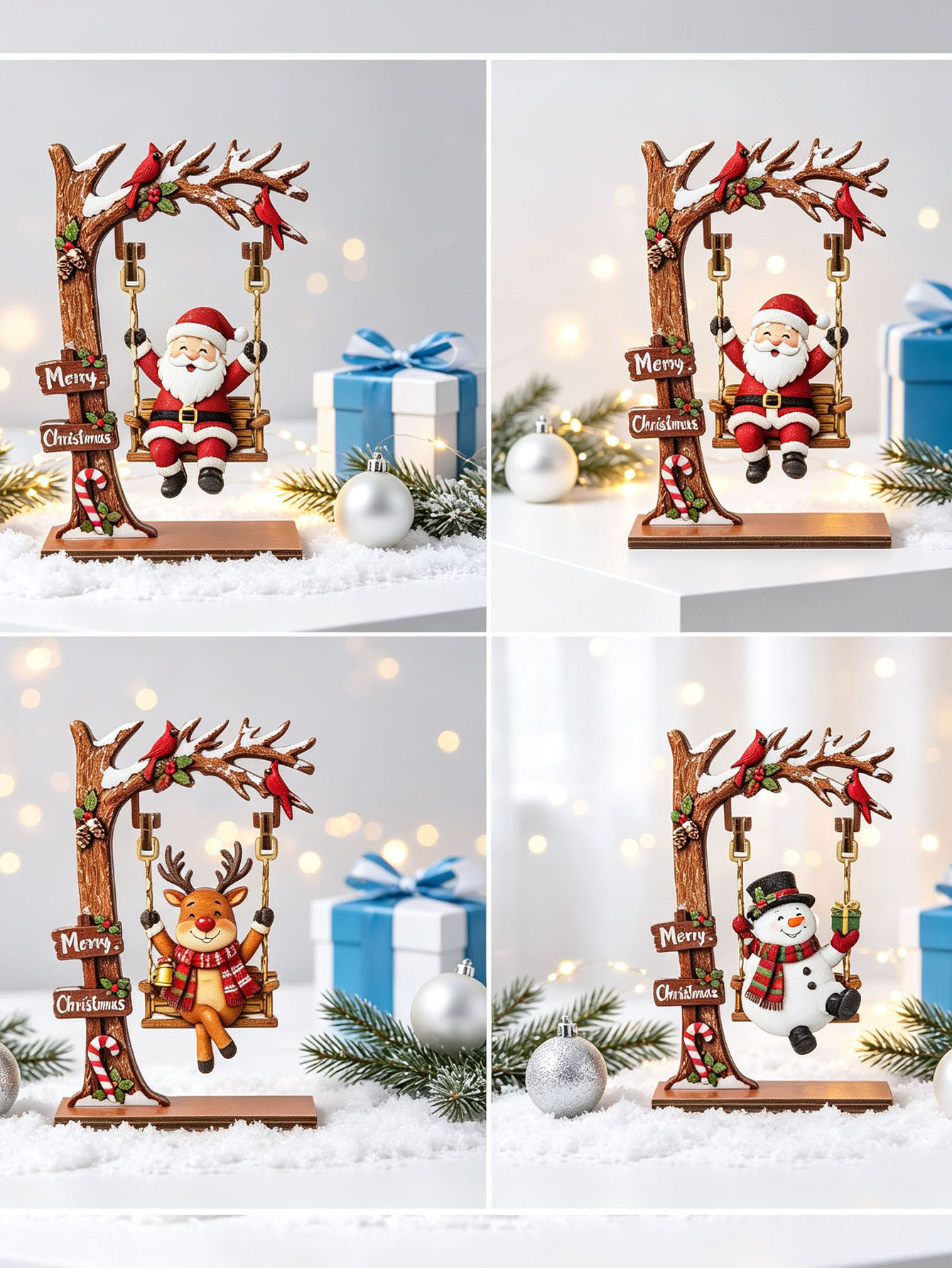 ของตกแต่งคริสต์มาสทำจากไม้, งา - Nutcracker Figurine บทวิจารณ์และราคา