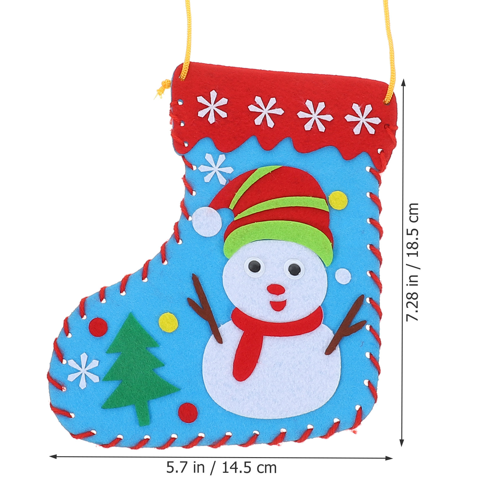 ชุดอุปกรณ์ทำถุงเท้าคริสต์มาส D - Christmas Stocking Hanging บทวิจารณ์และราคา