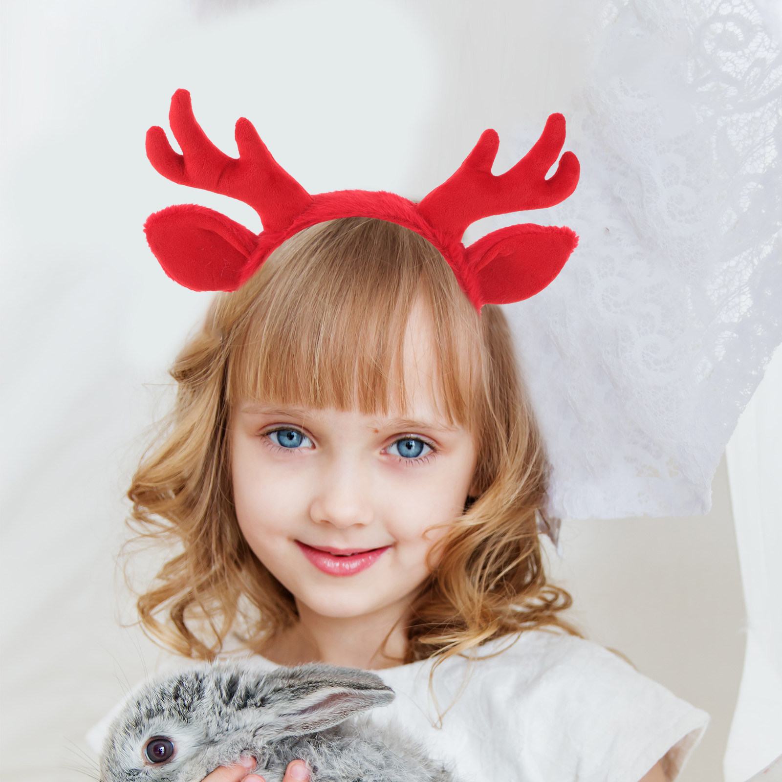 ที่คาดผมเขากวางเรนเดียร์สำหรับ - Reindeer Antlers Headband บทวิจารณ์และราคา