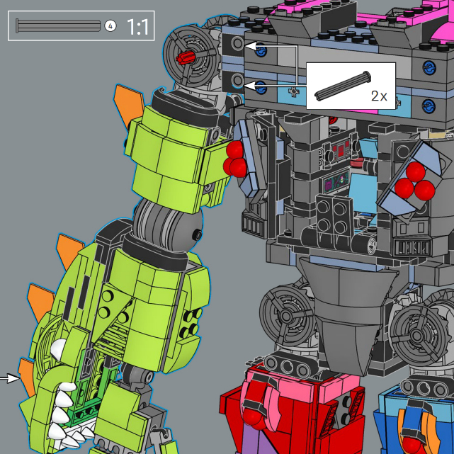 ชุดตัวต่อโมเดลหุ่นยนต์หุ่นเชิด - Lego Set Technic บทวิจารณ์และราคา