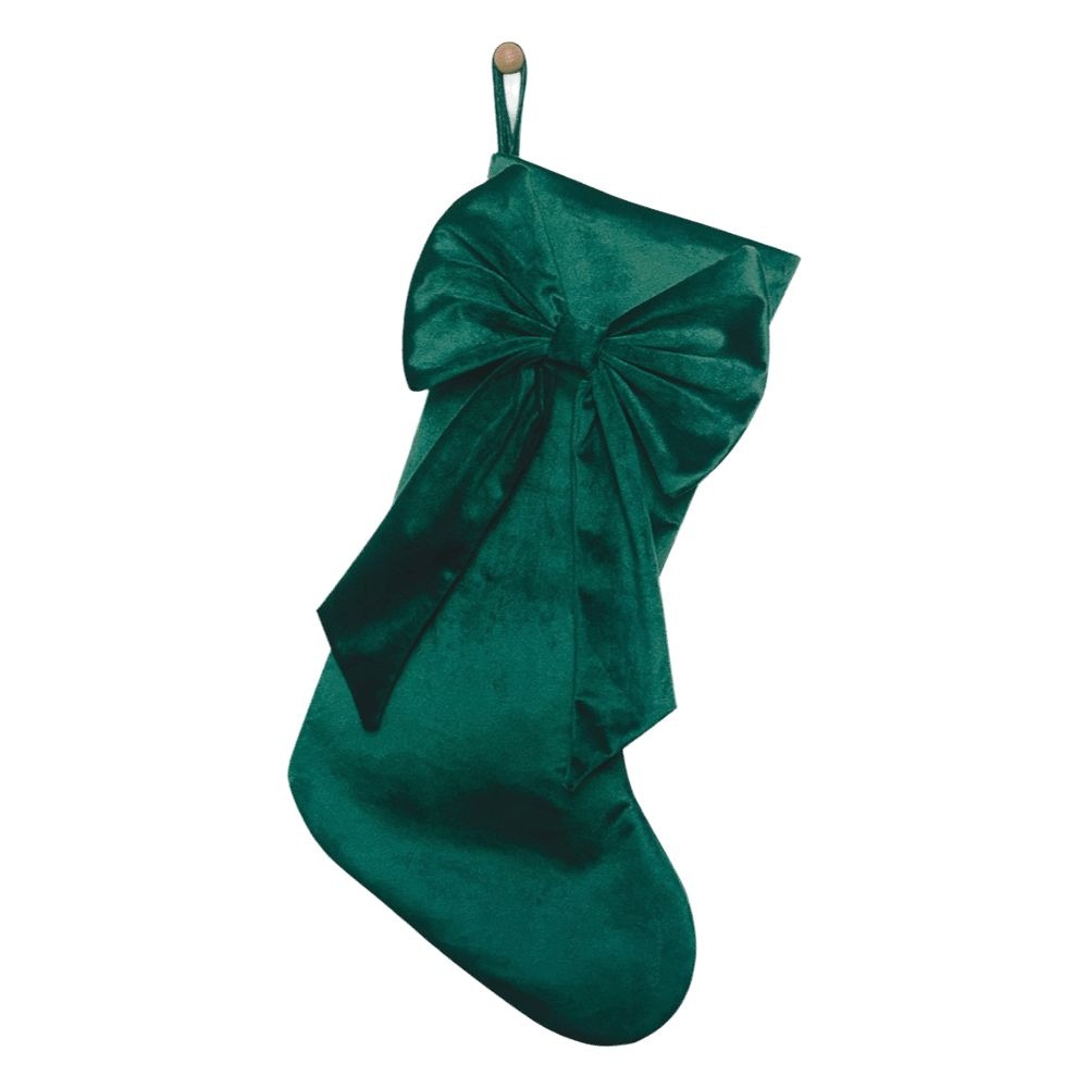 ถุงเท้าคริสต์มาสลายโบว์ ความจุ - Christmas Stocking Hanging บทวิจารณ์และราคา