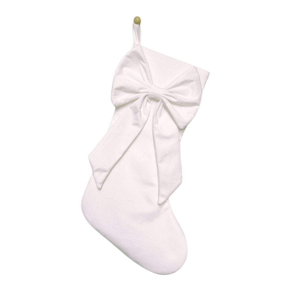 ถุงเท้าคริสต์มาสลายโบว์ ความจุ - Christmas Stocking Hanging บทวิจารณ์และราคา