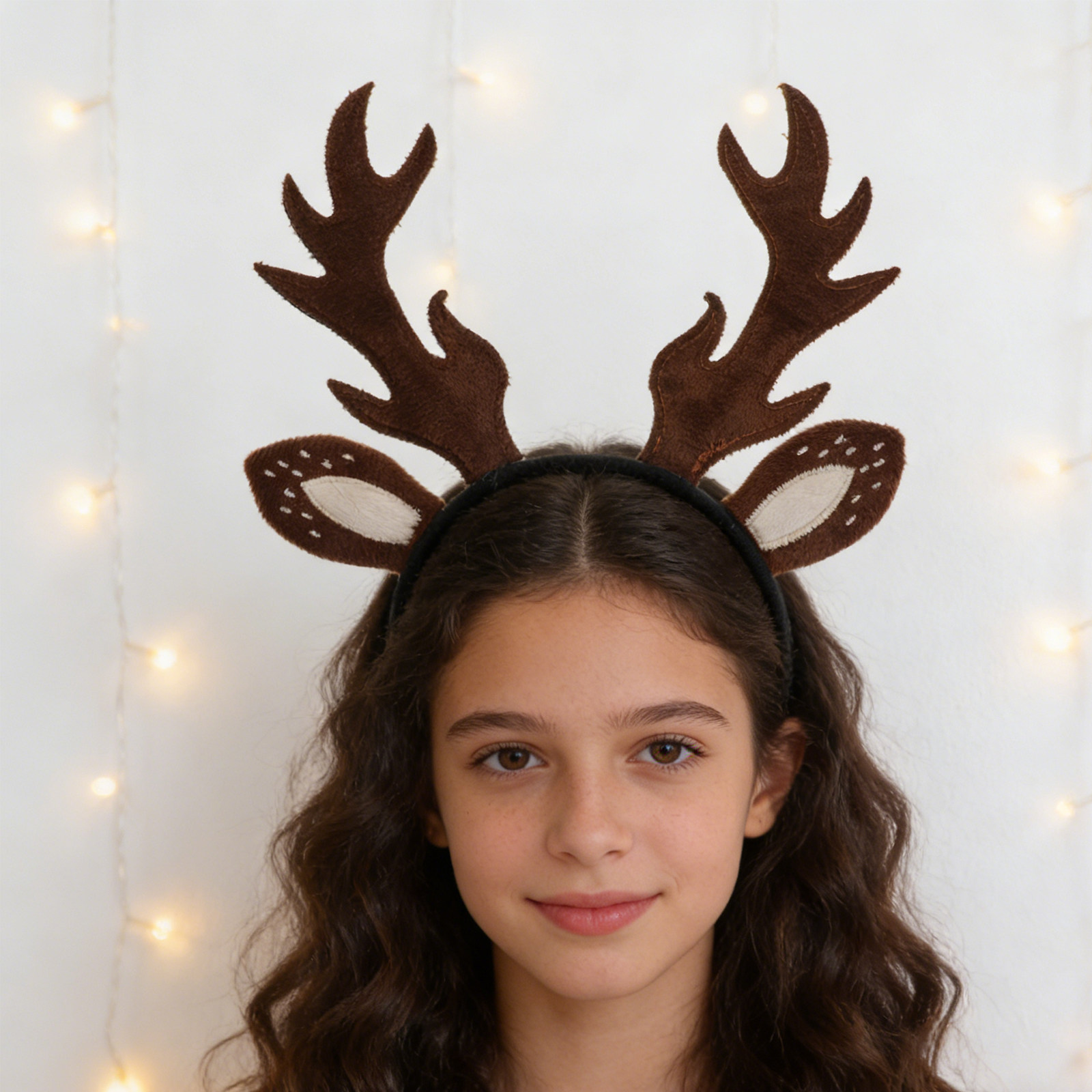 ที่คาดผมเขากวางเรนเดียร์ ที่คา - Reindeer Antlers Headband บทวิจารณ์และราคา