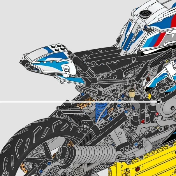 ชุดตัวต่อโมเดลรถมอเตอร์ไซค์ MO - Lego Set Technic บทวิจารณ์และราคา