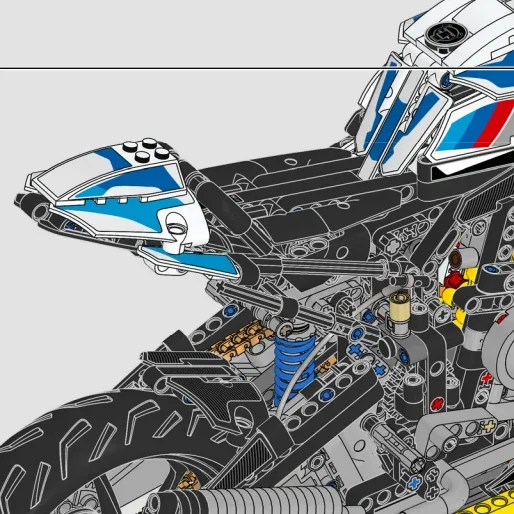 ชุดตัวต่อโมเดลรถมอเตอร์ไซค์ MO - Lego Set Technic บทวิจารณ์และราคา