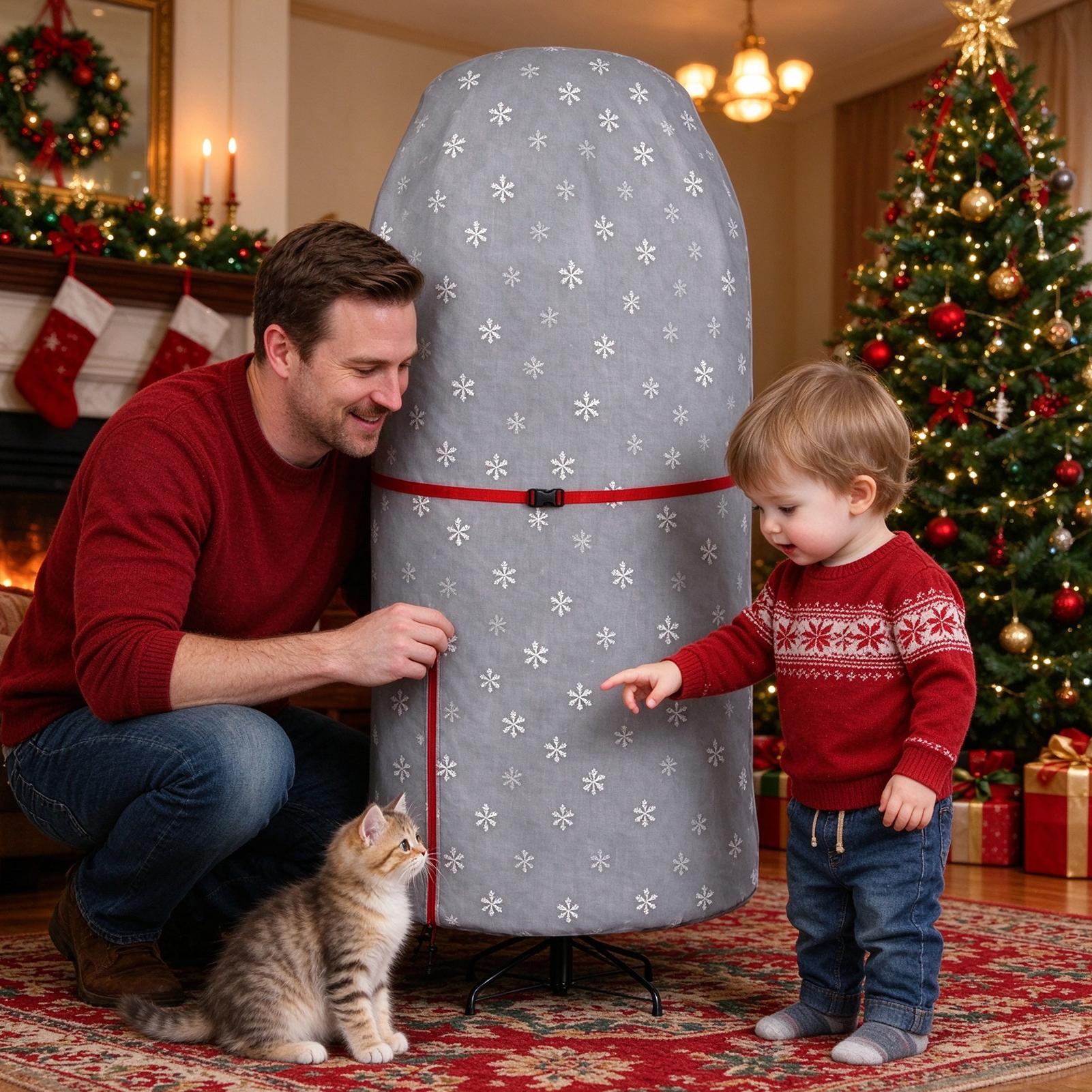 กระเป๋าจัดเก็บต้นคริสต์มาสแบบต - Christmas Tree Artificial บทวิจารณ์และราคา