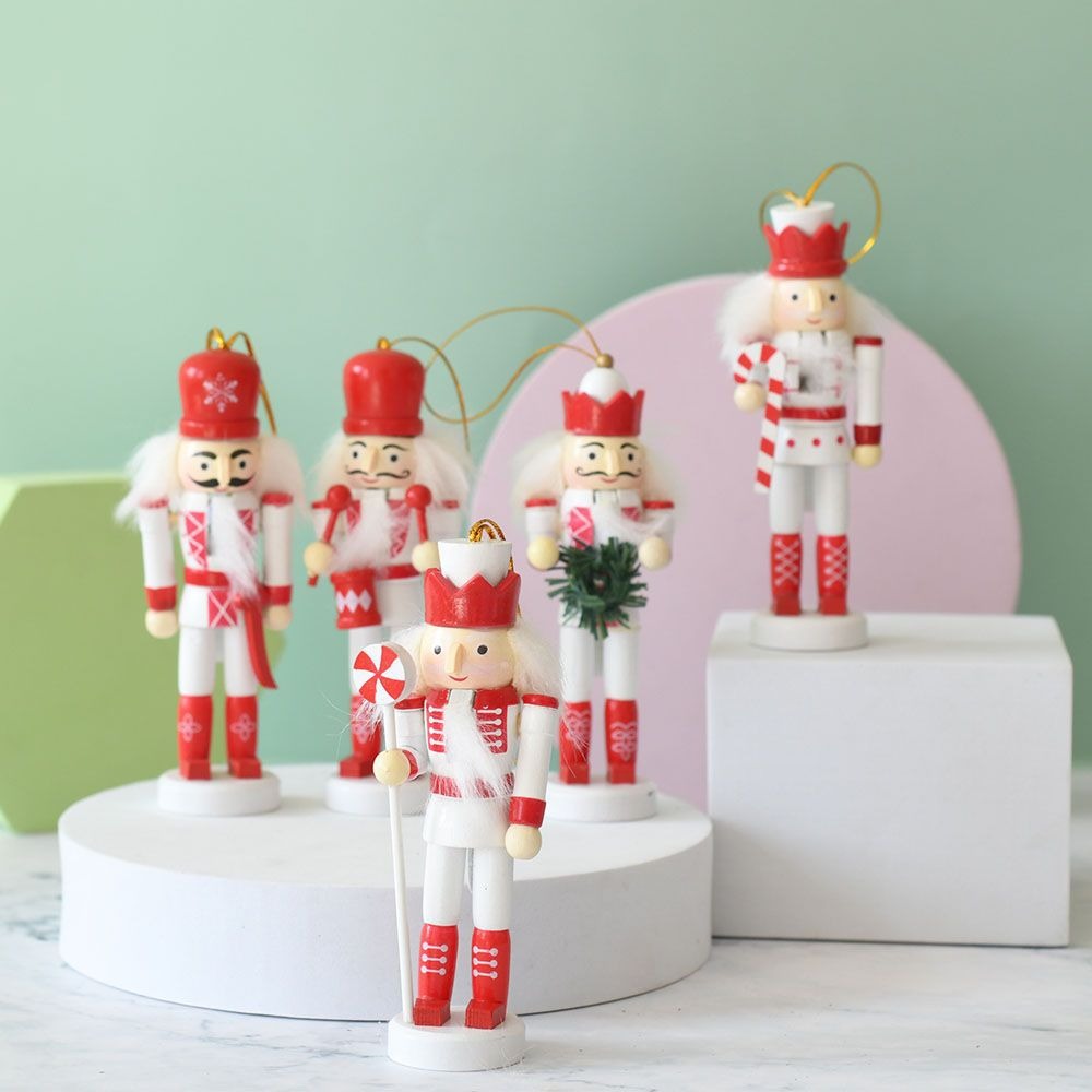 5 ชิ้น ตุ๊กตาทหารนัทแครกเกอร์ค - Nutcracker Figurine บทวิจารณ์และราคา