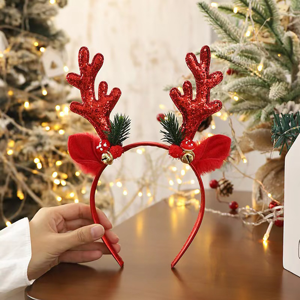 ที่คาดผมเขากวางเรนเดียร์คริสต์ - Reindeer Antlers Headband บทวิจารณ์และราคา