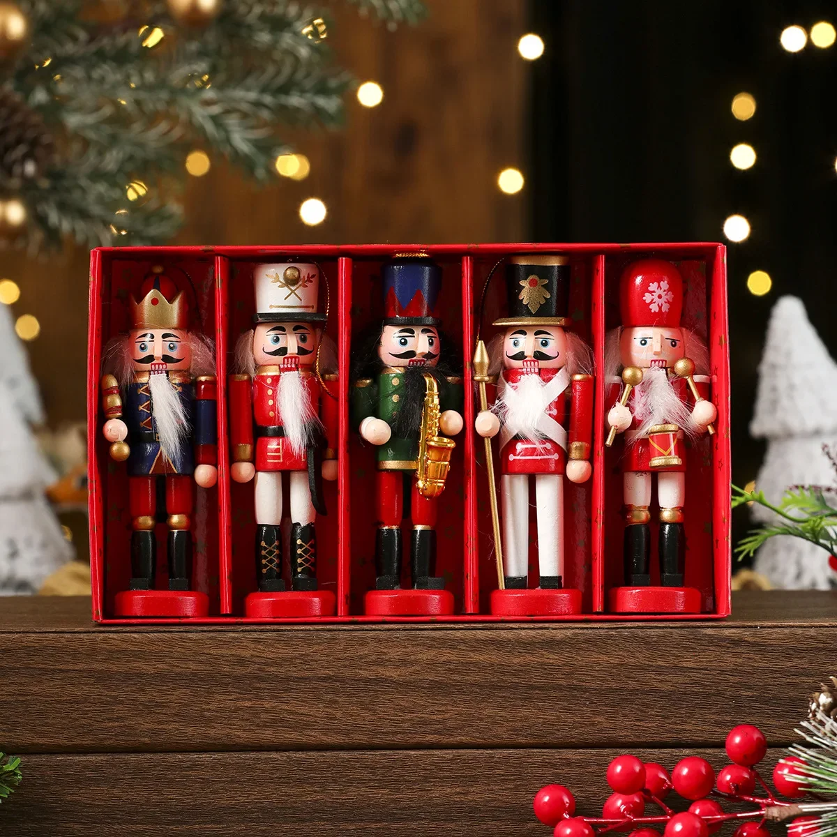 ทหารทาสี ตุ๊กตาพกพาสำหรับเทศกา - Nutcracker Figurine บทวิจารณ์และราคา
