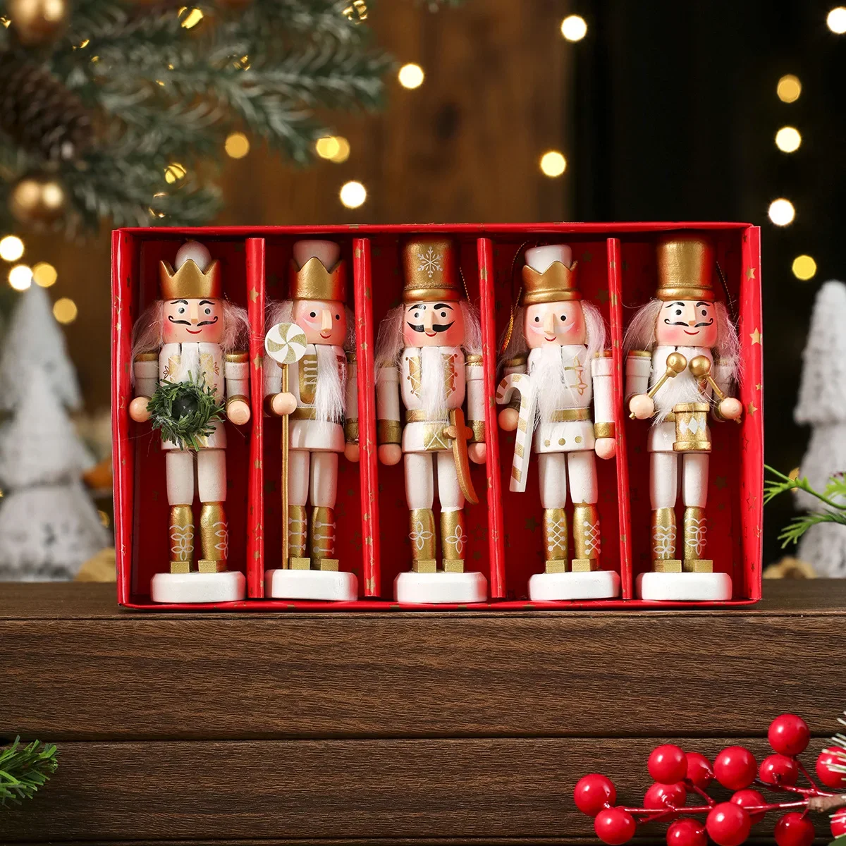 ทหารทาสี ตุ๊กตาพกพาสำหรับเทศกา - Nutcracker Figurine บทวิจารณ์และราคา